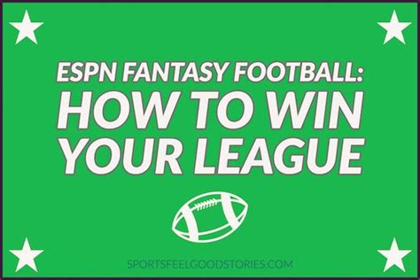 ESPN Fantasy Football Strategy .
